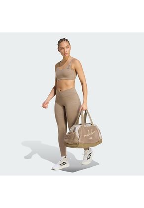 Licra Entrenamiento Beige Adidas Graphic All Me Essentials Pretina Media Mujer