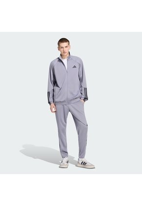 Conjunto Entrenamiento Morado Adidas Stadium 3 Rayas Hombre