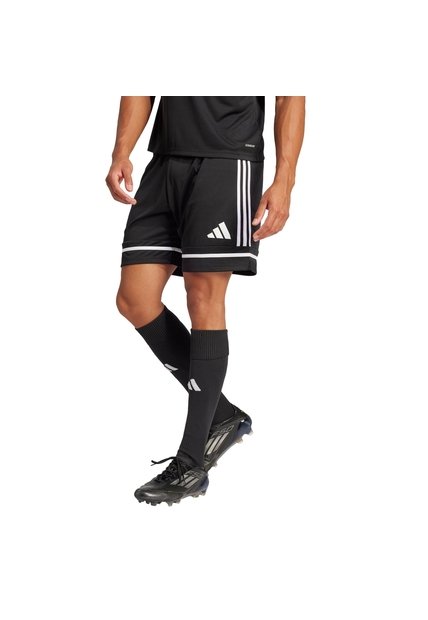 Shorts Fútbol Negro Adidas Squadra 25 Hombre