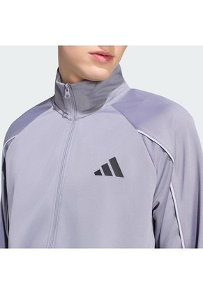 Conjunto Entrenamiento Morado Adidas Stadium 3 Rayas Hombre