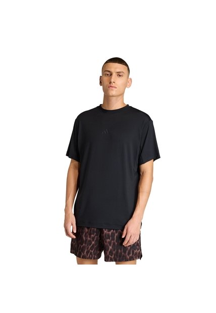 Camiseta Entrenamiento Negra Adidas Puremotion Hombre