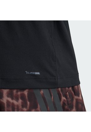 Camiseta Entrenamiento Negra Adidas Puremotion Hombre