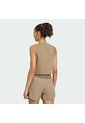 Camiseta Entrenamiento Beige Adidas Sin Mangas Essentials Boxy Mujer de adidas Performance