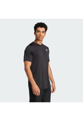 Camiseta Tenis Negra Adidas Club Climacool Hombre
