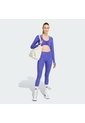 Licra Entrenamiento Morada Adidas 7/8 Optime Primelift Snake Mujer de adidas Performance