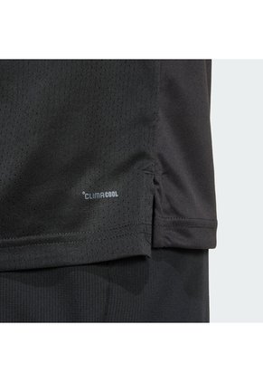 Camiseta Tenis Negra Adidas Club Climacool Hombre