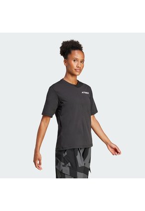 Camiseta Senderismo Negra Adidas Terrex Multi Climacool Mujer