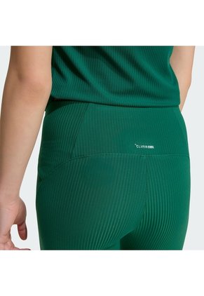 Licra Entrenamiento Verde Adidas Sport Seasonals Collegiate Typography Niñas