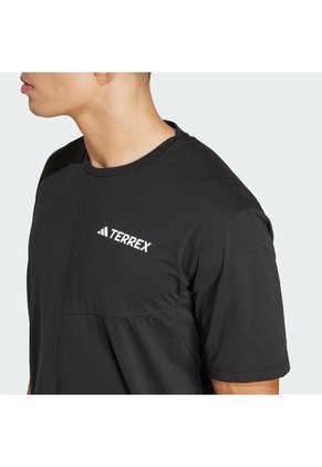 Camiseta Senderismo Negra Adidas Terrex Multi Climacool Hombre