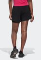Short Negro-Blanco adidas Performance Aeroready Minimal de adidas Performance