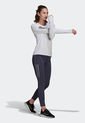Camiseta Manga Larga Blanco-Negro adidas Performance Own The Run de adidas Performance