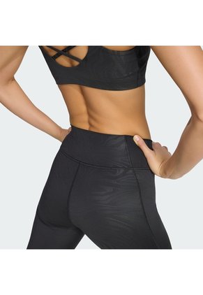 Licra Entrenamiento Negra Adidas Graphic All Me Essentials Pretina Media Mujer