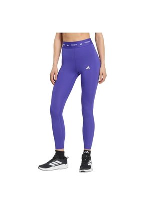 Licra Entrenamiento Morada Adidas 7/8 Techfit Mujer