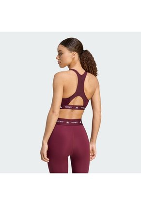 Top Deportivo Blanco Adidas TECHFIT Rojo