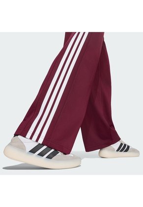 Pantalón Azul Adidas Deportivo Dayready Pierna Ancha Rojo