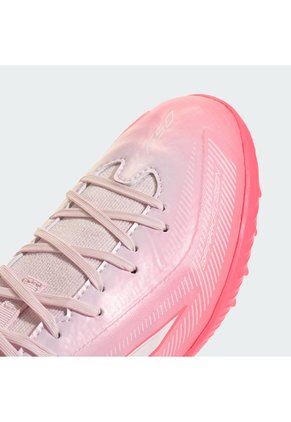 Guayos Rosado Adidas F50 Sparkfusion League Caña Media Pasto Artificial Niños Rosa