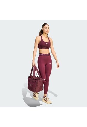 Top Deportivo Blanco Adidas TECHFIT Rojo