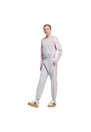 Conjunto Gris Adidas Satén Niñas