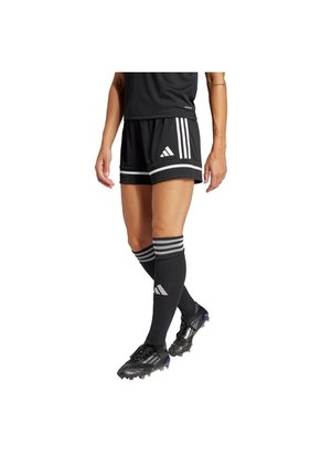 Shorts Fútbol Negro Adidas Cortos Squadra 25 Mujer