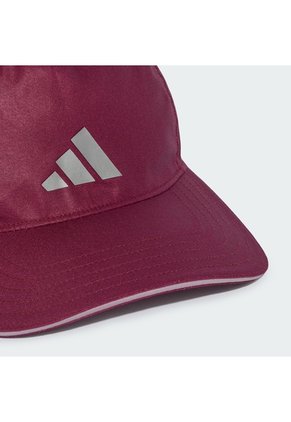 Gorra Beige Adidas De Básquet AEROREADY Rojo