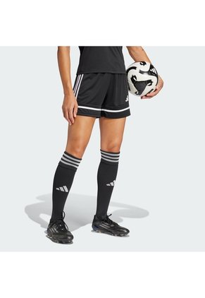 Shorts Fútbol Negro Adidas Cortos Squadra 25 Mujer