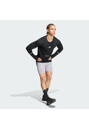Shorts Running Gris Adidas Adi365 Climacool+ 2 En 1 Hombre