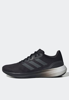 Tenis Running Negro-Gris-Blanco adidas Performance Runfalcon 3
