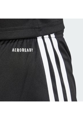 Shorts Fútbol Negro Adidas Cortos Squadra 25 Mujer