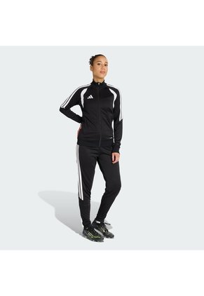 Chaqueta Fútbol Negra Adidas Tiro 26 League Mujer