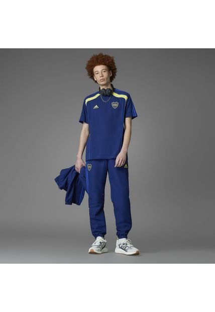 Adidas Performance Camiseta Adidas Hombre UBP Boca Juniors -Azul-Amarillo Camiseta Adidas Hombre UBP Boca Juniors -Azul-Amarillo