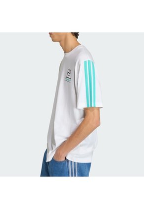 Camiseta Blanca Adidas DNA Mercedes AMG Petronas F1 Team Hombre