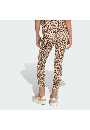Licra Entrenamiento Beige Adidas Animal Print Niñas