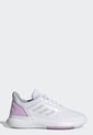 Tenis para Tennis Blanco-Plateado-Rosa adidas Performance Courtsmash de adidas Performance