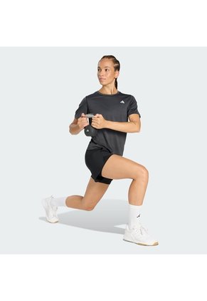 Camiseta Entrenamiento Negra Adidas Workout Essentials Mujer