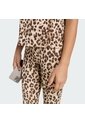 Licra Entrenamiento Beige Adidas Animal Print Niñas de adidas Performance
