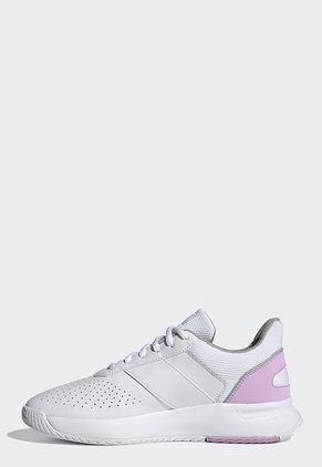 Tenis para Tennis Blanco-Plateado-Rosa adidas Performance Courtsmash