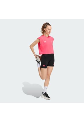 Camiseta Running Rosa Adidas Sin Mangas Adi365 Runners Mujer