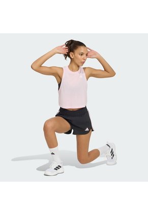 Camiseta Entrenamiento Rosa Adidas Sin Mangas Essentials Boxy Mujer