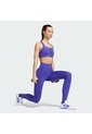 Leggings Entrenamiento Morado Adidas Largos Optime Workout Contour Mujer de adidas Performance