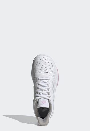 Tenis para Tennis Blanco-Plateado-Rosa adidas Performance Courtsmash