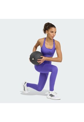 Licra Entrenamiento Morada Adidas Largas Train Essentials Mujer