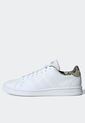 Tenis Lifestyle Blanco-Verde Oliva-Beige adidas Performance Advantage Base de adidas Performance