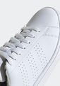 Tenis Lifestyle Blanco-Verde Oliva-Beige adidas Performance Advantage Base de adidas Performance
