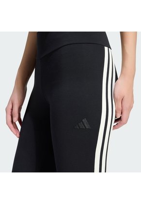 Licra Negra Adidas 3 Rayas Mujer