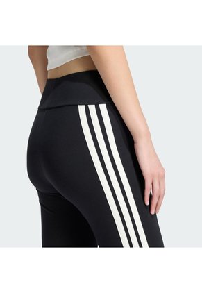 Licra Negra Adidas 3 Rayas Mujer