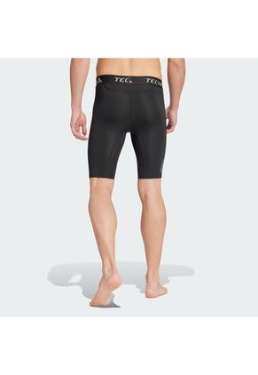 Licra Entrenamiento Negra Adidas Cortas Techfit Compression Hombre