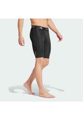 Licra Entrenamiento Negra Adidas Cortas Techfit Compression Hombre