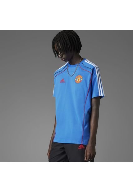 Adidas Performance Camiseta Adidas Hombre Manchester United UBP  - Azul Camiseta