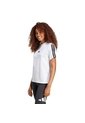 Camiseta Blanca Adidas Essentials 3 Rayas Mujer de adidas Performance
