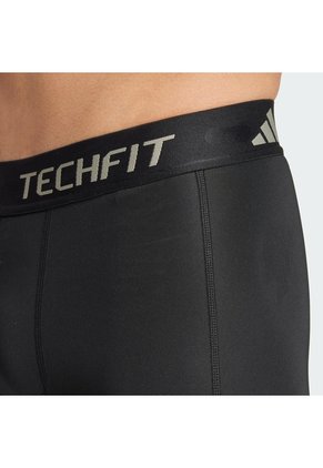 Licra Entrenamiento Negra Adidas Cortas Techfit Compression Hombre
